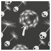 Skull Dandelion Seeds Stof (Close Up)