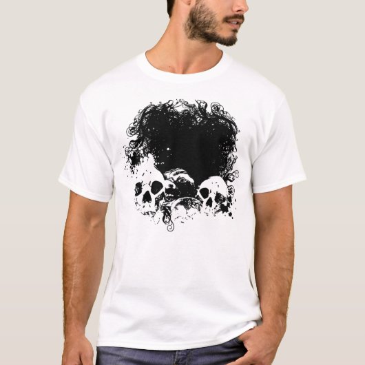 Skull Darkness T-shirt (Voorkant)