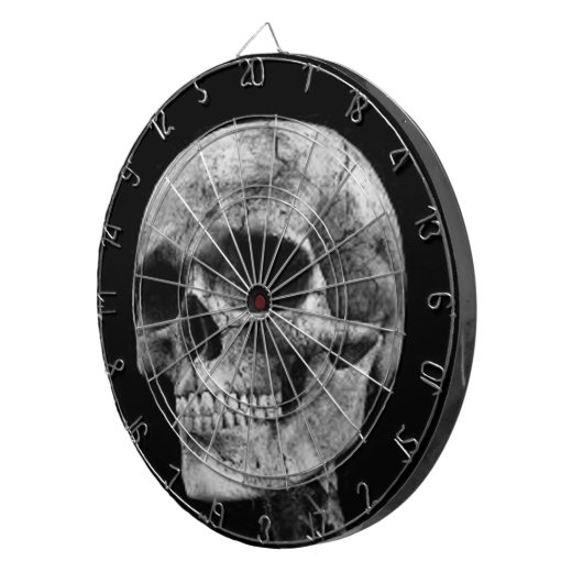 SKULL DARTBOARD DARTBORD (Voorkant Rechts)