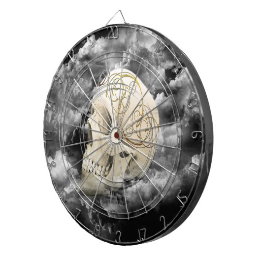 Skull Dartbord (Voorkant Rechts)