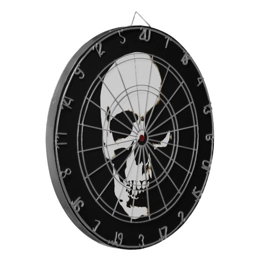 Skull Dartbord (Voorkant Links)