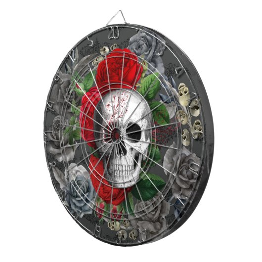 Skull Dartbord (Voorkant Rechts)