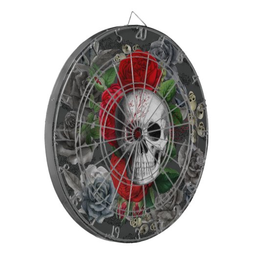 Skull Dartbord (Voorkant Links)