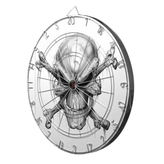 Skull Dartbord (Voorkant Rechts)