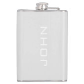 Skull Day of Dead Personalize Name Flask Heupfles (Achterkant)