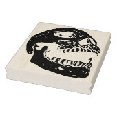 Skull - der Schrei Rubberstempel (Stempel)