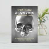 Skull design. Black and white Kaart (Staand voorkant)