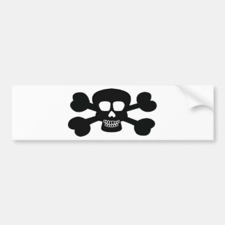 Skull Design Merchandise Bumpersticker