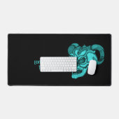 Skull Devil Head Bureaumat (Keyboard & Muis)