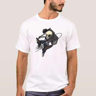 Skull DJ Ninja T-shirt