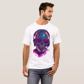 Skull DJ Vibes T-shirt (Voorkant volledig)