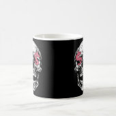 Skull & Dollar Eyes Mug – Dark Money Vibes Koffiemok (Center)