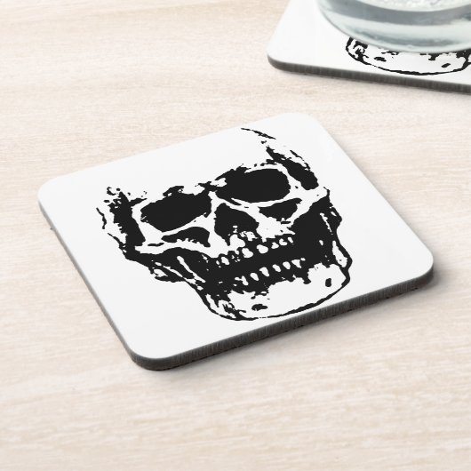 Skull Drankjes Onderzetter (Linkerzijde)