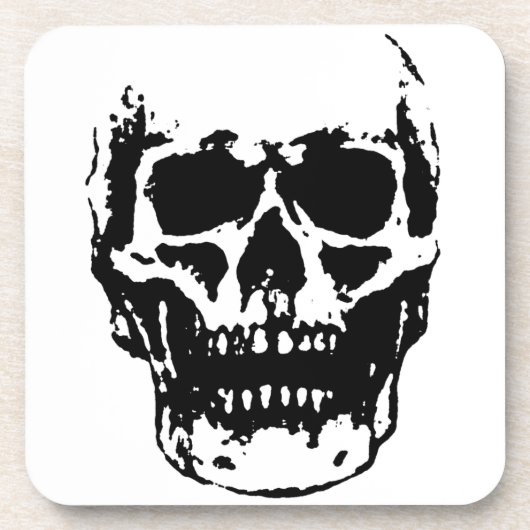 Skull Drankjes Onderzetter (Voorkant)