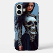 Skull Dress Telefoonhoesje Case-Mate iPhone Case (Achterkant)
