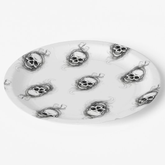 "Skull-Duggery" Papieren Bordje (Gekanteld)