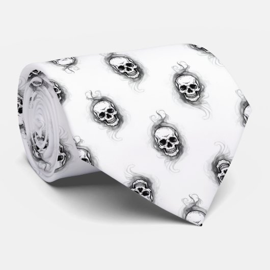 "Skull-Duggery" Stropdas (Opgerold)