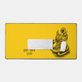 Skull - Duivel Head met slang Bureaumat (Keyboard & Muis)