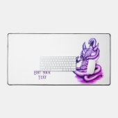Skull - Duivel Head met slang Bureaumat (Keyboard & Muis)