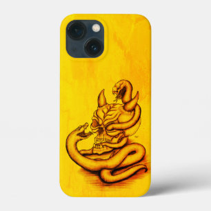 Skull - Duivel Head met slang Case-Mate iPhone Case
