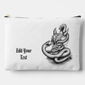 Skull - Duivel Head met slang Etui (Voorkant)