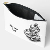 Skull - Duivel Head met slang Etui (Open)