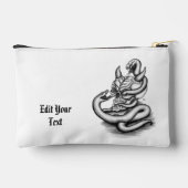 Skull - Duivel Head met slang Etui (Achterkant)