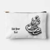 Skull - Duivel Head met slang Etui (Voorkant)