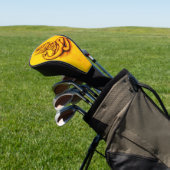Skull - Duivel Head met slang Golfheadcover (Insitu)