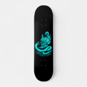 Skull - Duivel Head met slang Persoonlijk Skateboard (Voorkant)