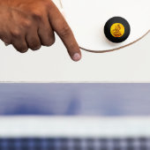 Skull - Duivel Head met slang Pingpongbal (Peddel)