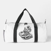 Skull - Duivel Head met slang Plunjezak (Achterkant)