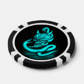 Skull - Duivel Head met slang Poker Chips (Enkel)