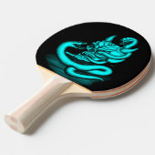 Skull - Duivel Head met slang Tafeltennisbatje (Voorkant Gekanteld)