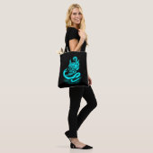 Skull - Duivel Head met slang Tote Bag (Op model)