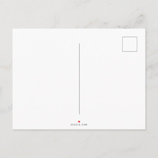 Skull - Duivel Head met slang Uitnodiging Briefkaart (Achterkant)