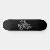 Skull - duivelkoppen met slang persoonlijk skateboard (Horizontaal)