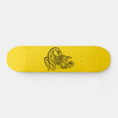 Skull - duivelkoppen met slang persoonlijk skateboard (Horizontaal)