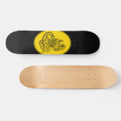 Skull - duivelkoppen met slang skateboard (Horizontaal)