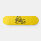 Skull - duivelkoppen met slang skateboard (Horizontaal)