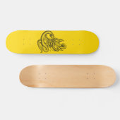 Skull - duivelkoppen met slang skateboard (Horizontaal)