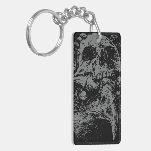 Skull Eagle Fusion Sleutelhanger (Voorkant Links)