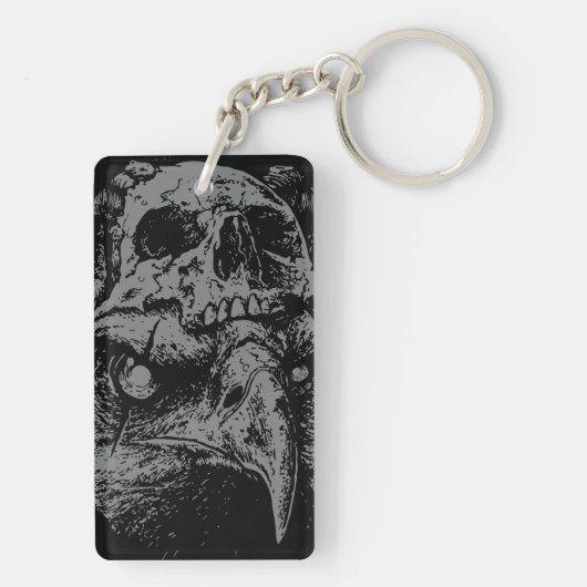 Skull Eagle Fusion Sleutelhanger (achterkant)