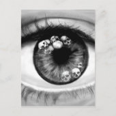 Skull Eeye Briefkaart (Voorkant)