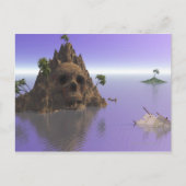 Skull-eiland Briefkaart (Voorkant)