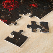 Skull en Crimson Rozen Legpuzzel (Zijkant)