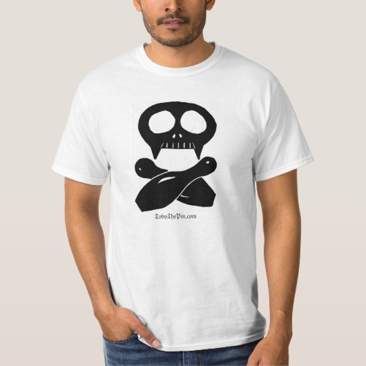 Skull en Cross Toby's T-shirt (Voorkant)