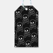 Skull en Crossbones Dank je Cadeaulabel (Achterkant)