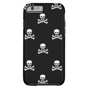 Skull en Crossbones iPhone 6 hoesje