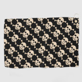 Skull en Crossbones Sport Handdoeken (Horizontaal)